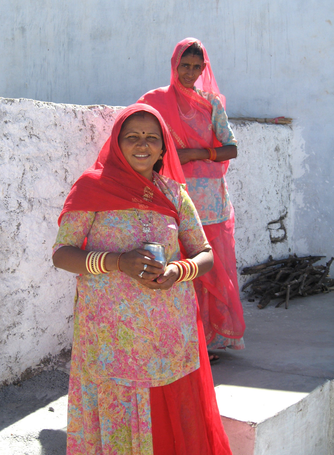 Village woman. Женщины в деревне Индии. Village women.